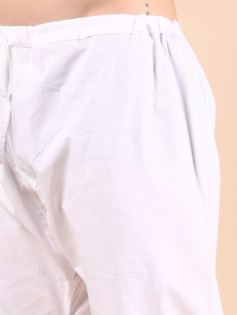 men solid long sleeve kurta and pyjama set - 21873949 -  Standard Image - 4