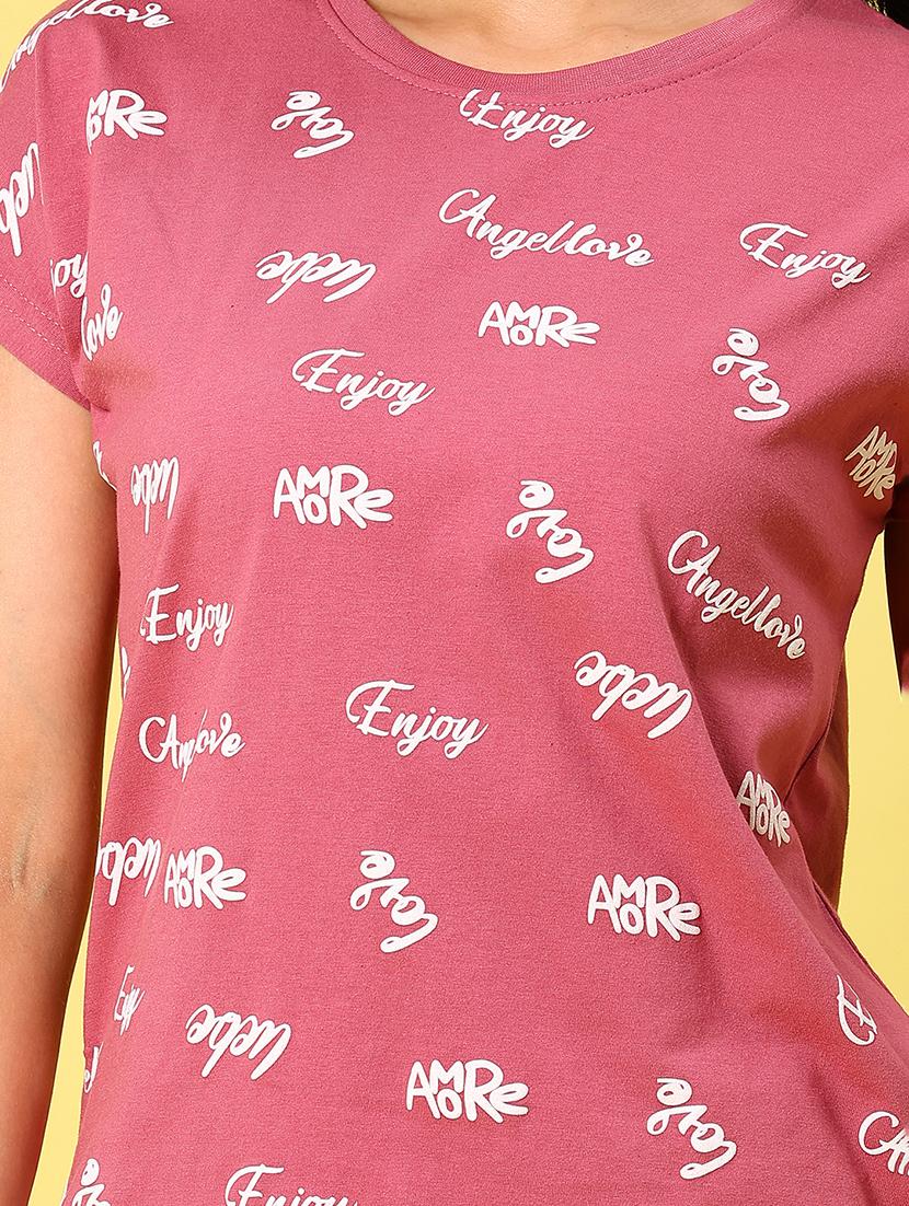 women printed short sleeve t-shirt - 21874154 - Standard Image - 4