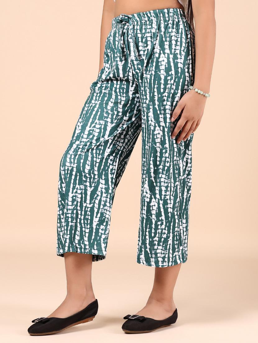 girls printed mid rise culottes - 21874290 -  Standard Image - 1