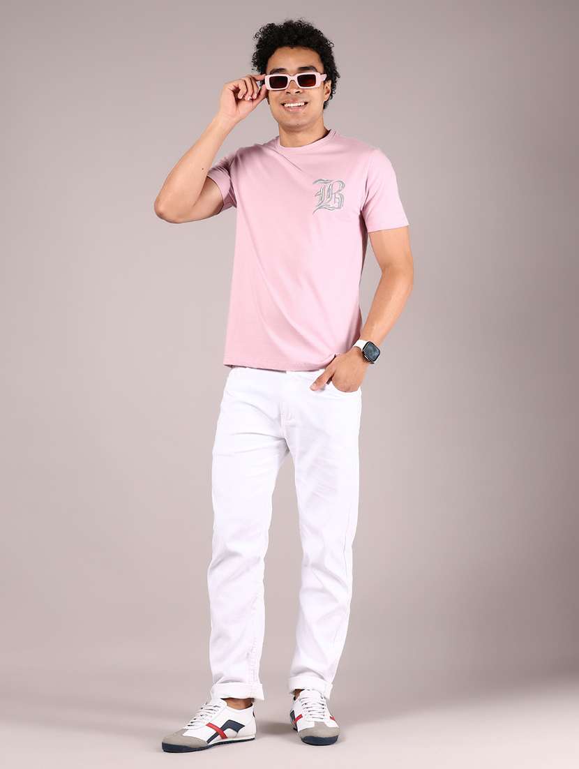 men printed short sleeve regular fit t-shirt - 21874330 - Standard Image - 4