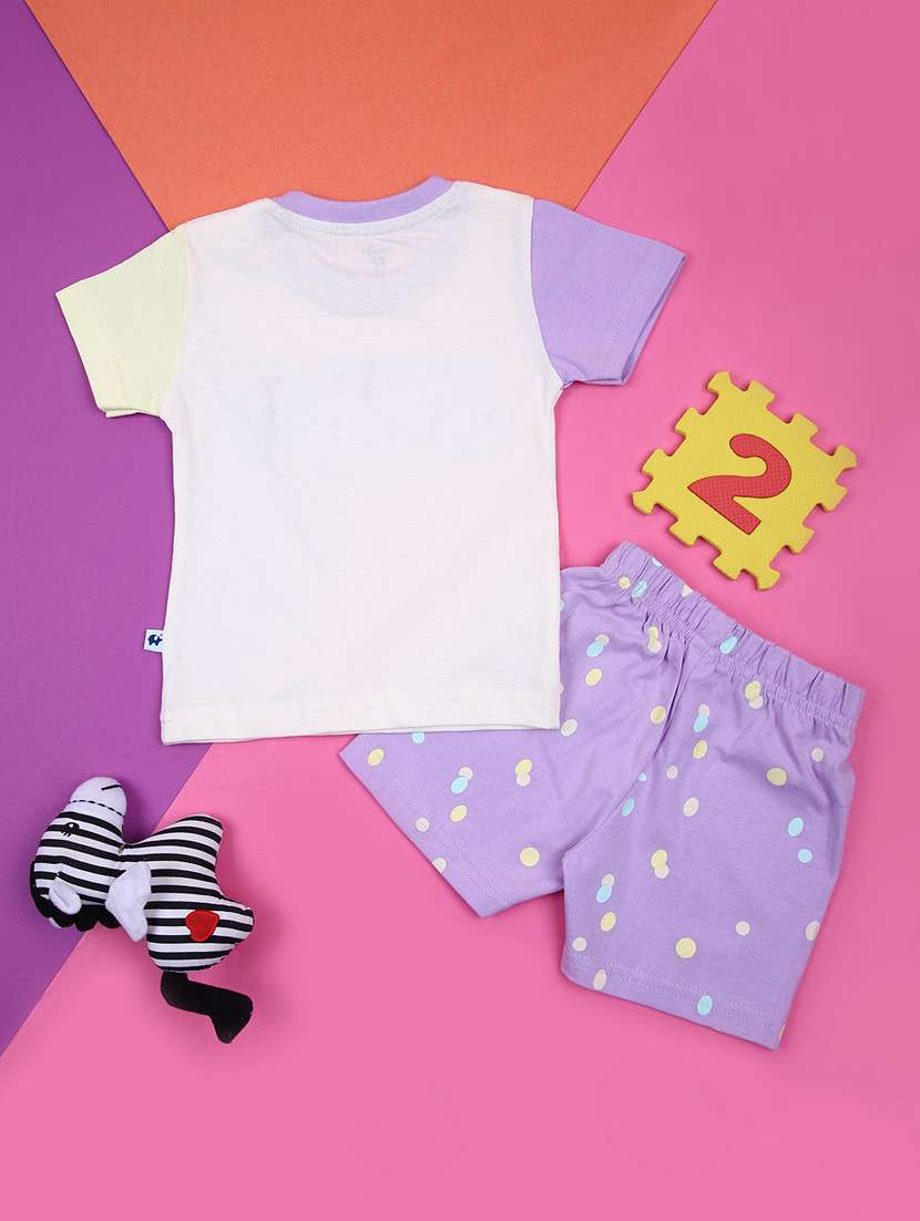 kids printed t-shirt and short set - 21874359 -  Standard Image - 1