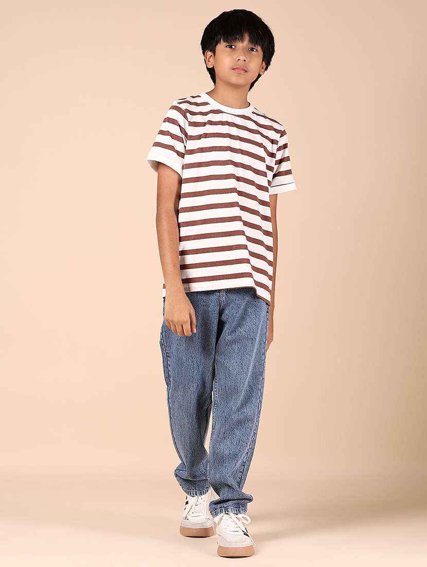 boys solid mid rise relaxed fit jean - 21874363 -  Standard Image - 6