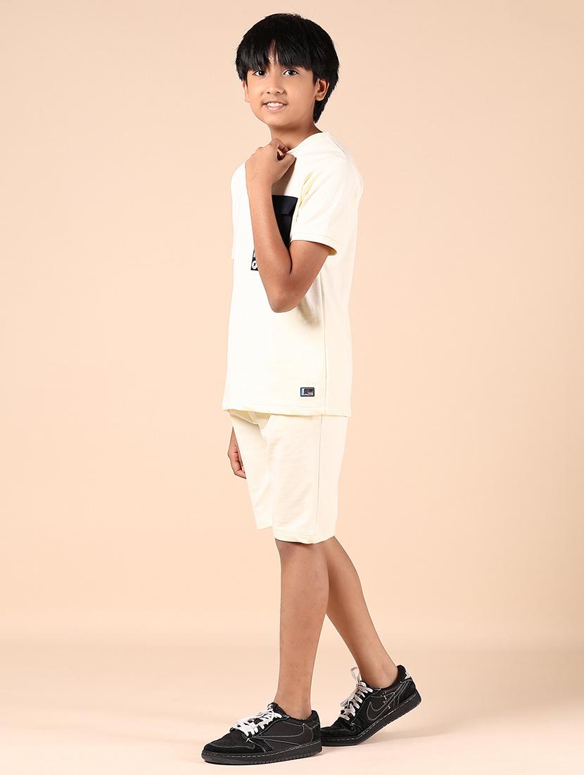 boys printed short sleeves co-ord set - 21874389 - Standard Image - 6