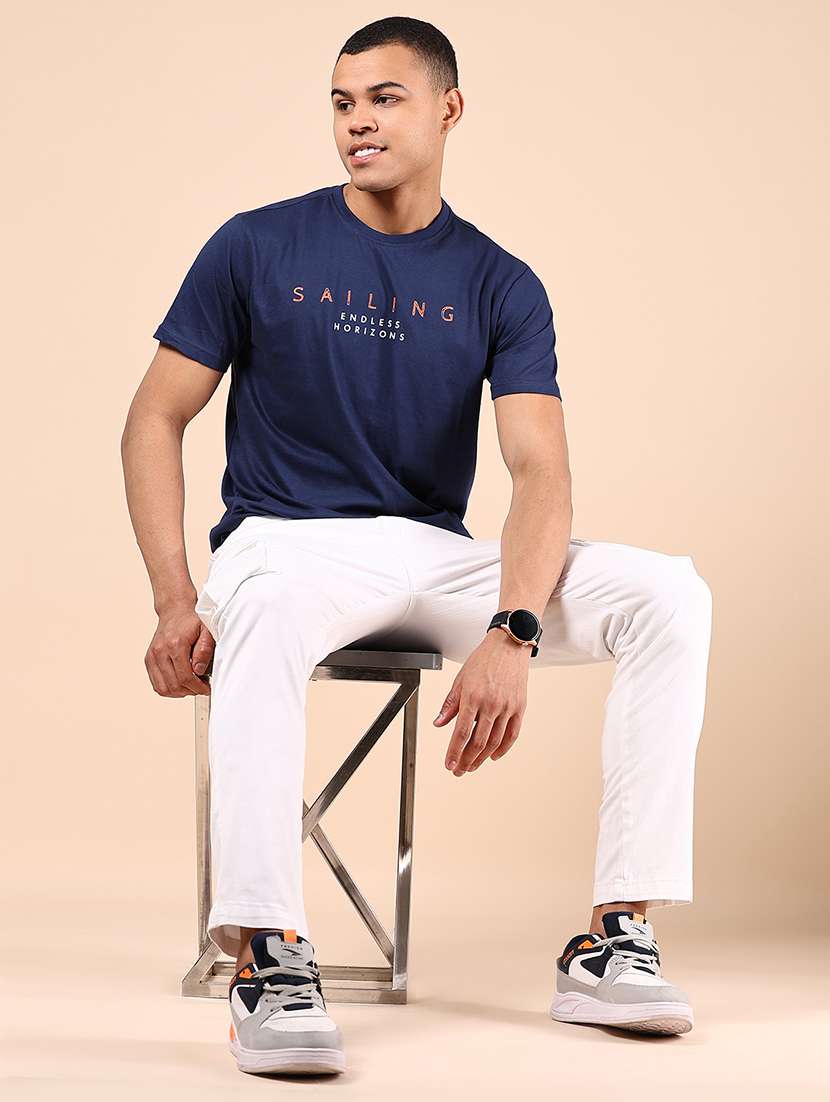 men printed short sleeve regular fit t-shirt - 21874413 -  Standard Image - 4