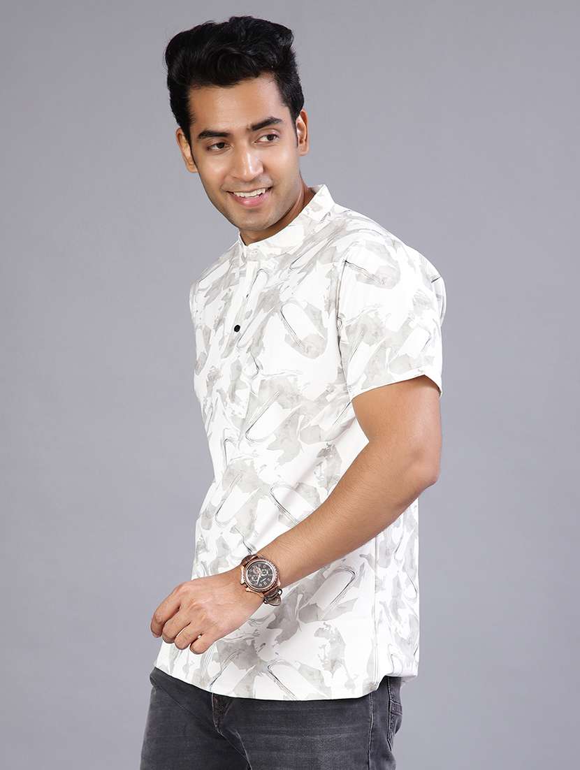 men printed short sleeve regular fit t-shirt - 21874691 -  Standard Image - 1