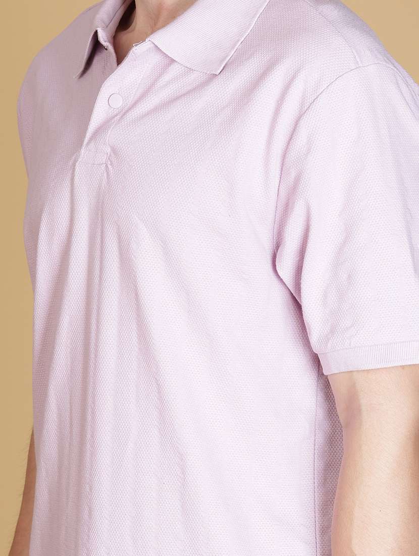 men solid short sleeve regular fit polo t-shirt - 21874699 -  Standard Image - 4