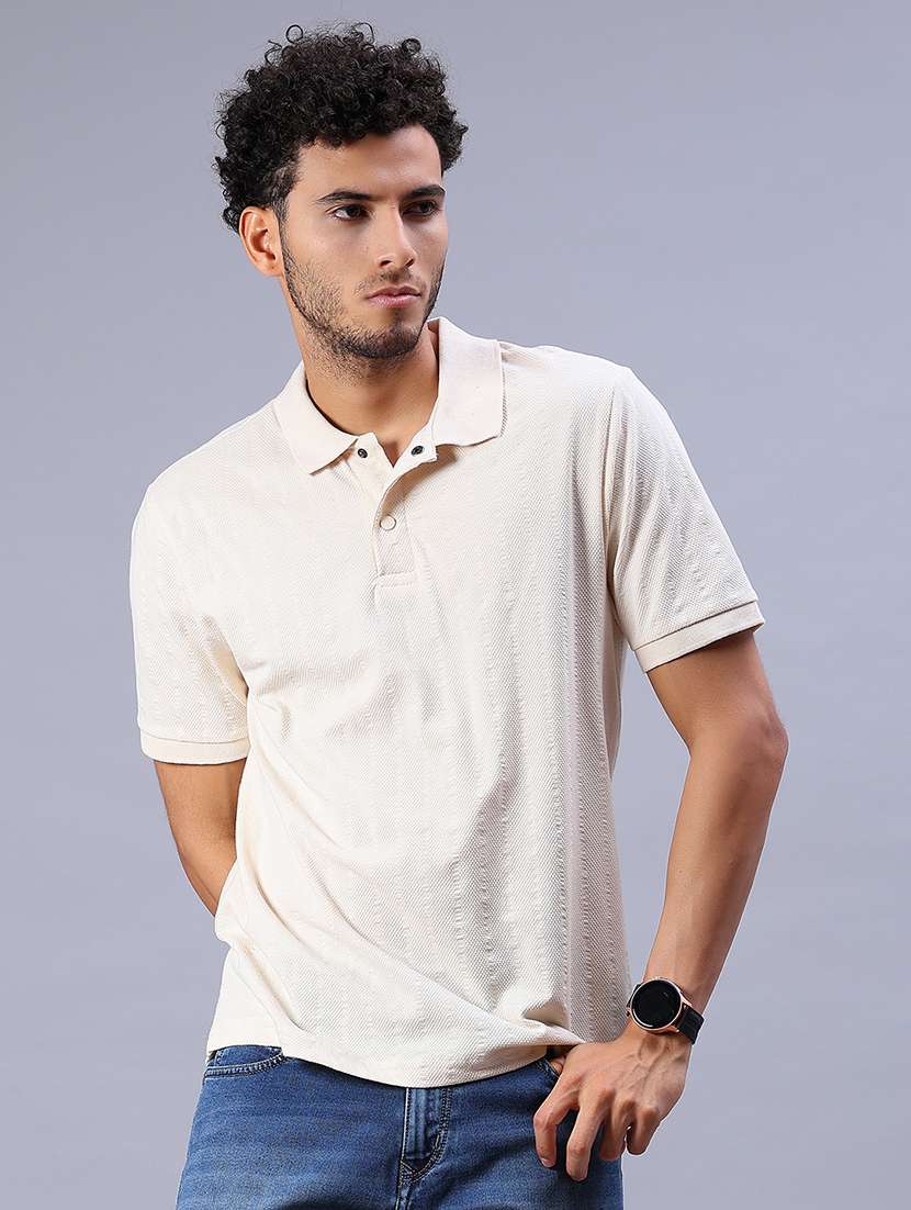 men solid short sleeve regular fit polo t-shirt - 21874700 -  Standard Image - 1