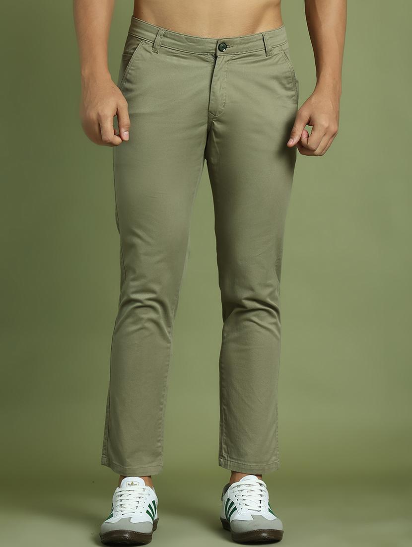 men neo mint mid rise flat front casual trouser - 21874833 - Zoom Image - 0