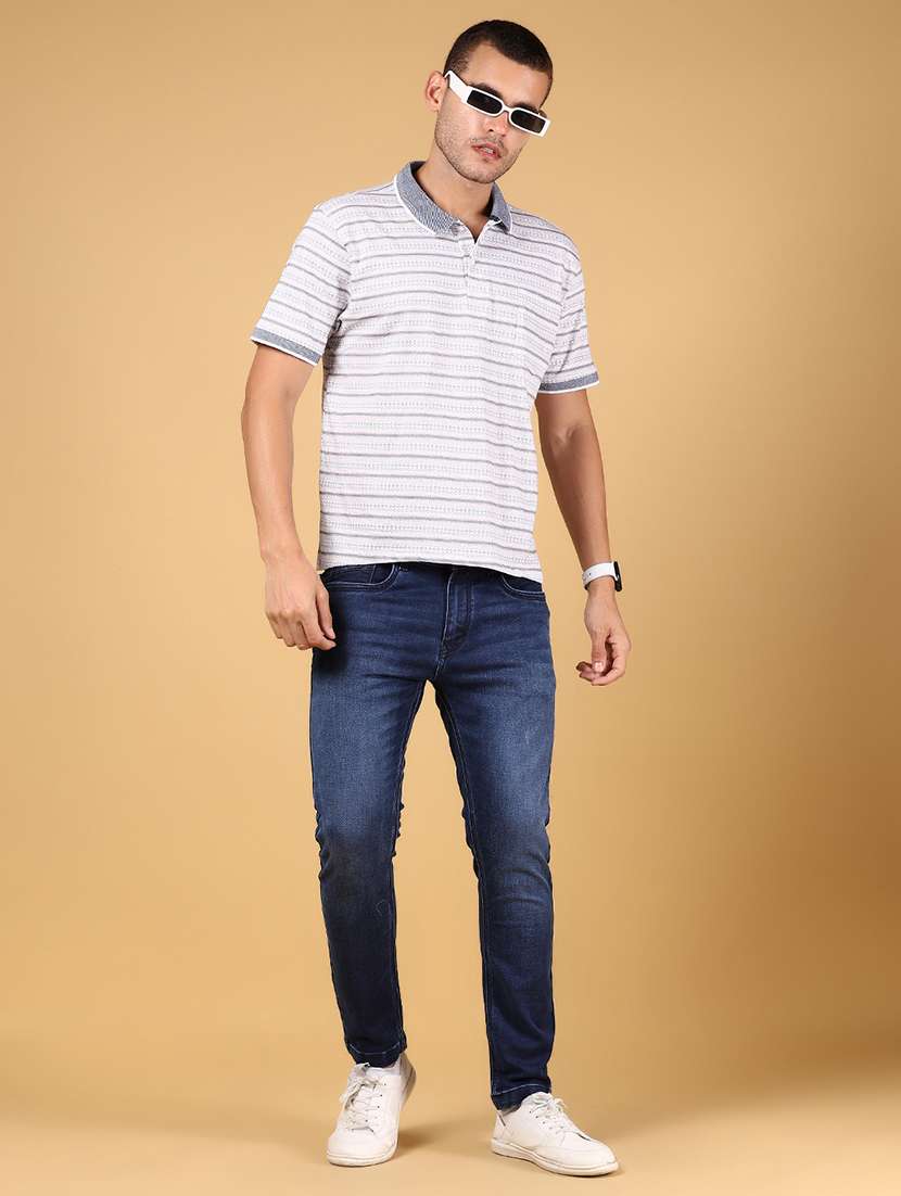 white cotton all over print tshirt - 21879134 - Standard Image - 4