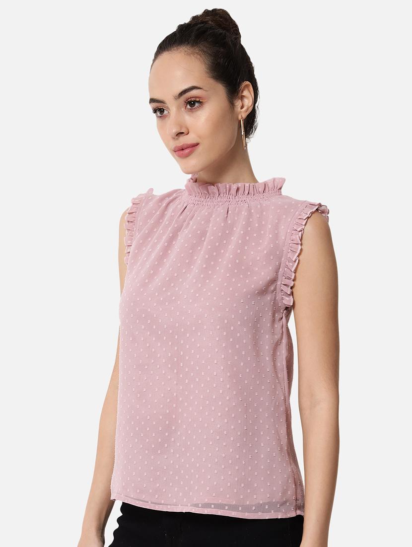 women self designed sleeveless regular top - 21880874 -  Standard Image - 1