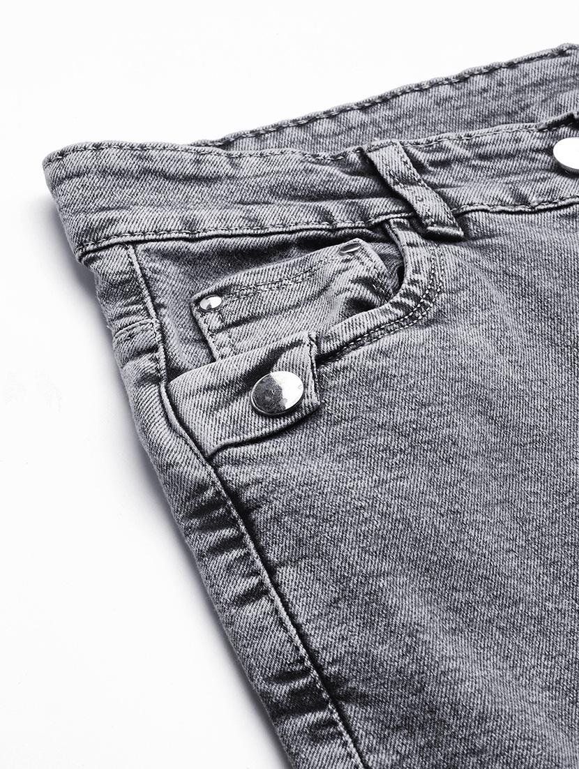 women solid mid rise bootcut jean - 21880986 - Standard Image - 4