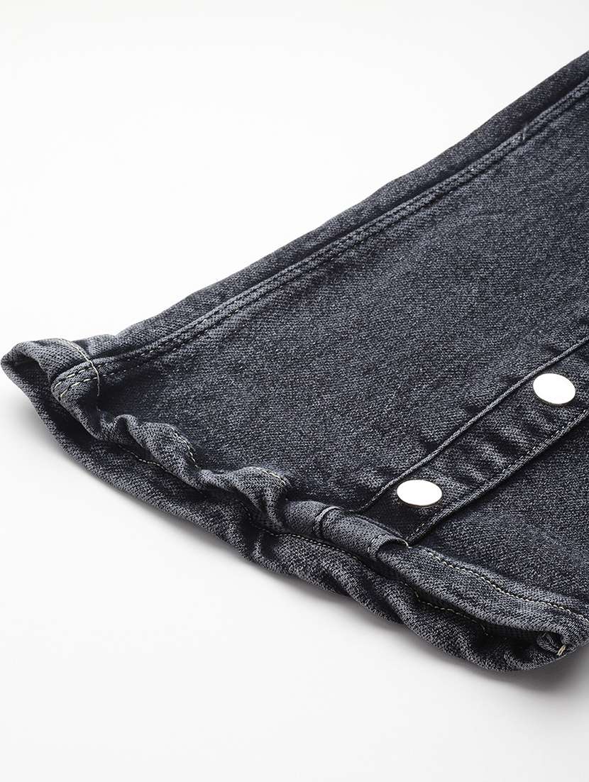 women solid low rise bootcut jean - 21881009 -  Standard Image - 6