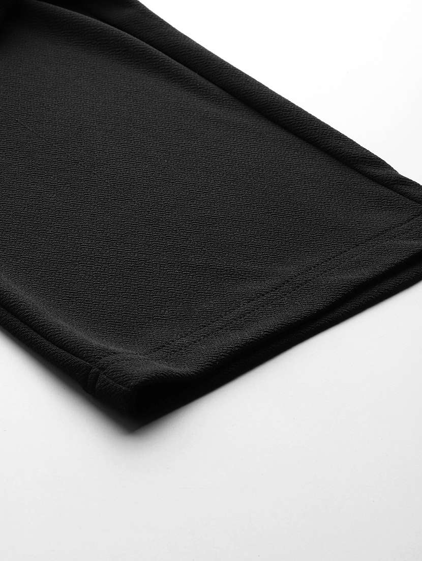 women black solid jacket & trouser co-ord set - 21881228 -  Standard Image - 6