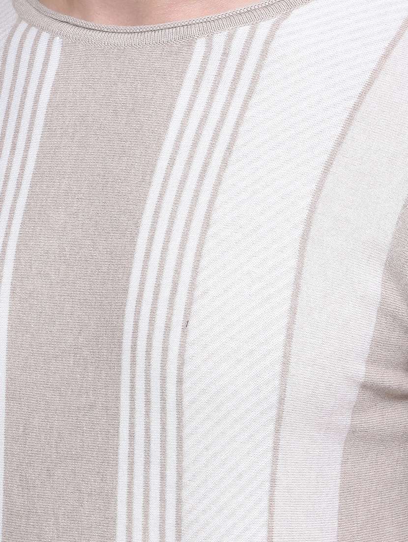 men striped short sleeve slim fit t-shirt - 21881467 -  Standard Image - 4