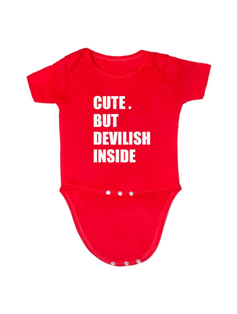kids typographic short sleeve romper - 21881591 - Standard Image - 1