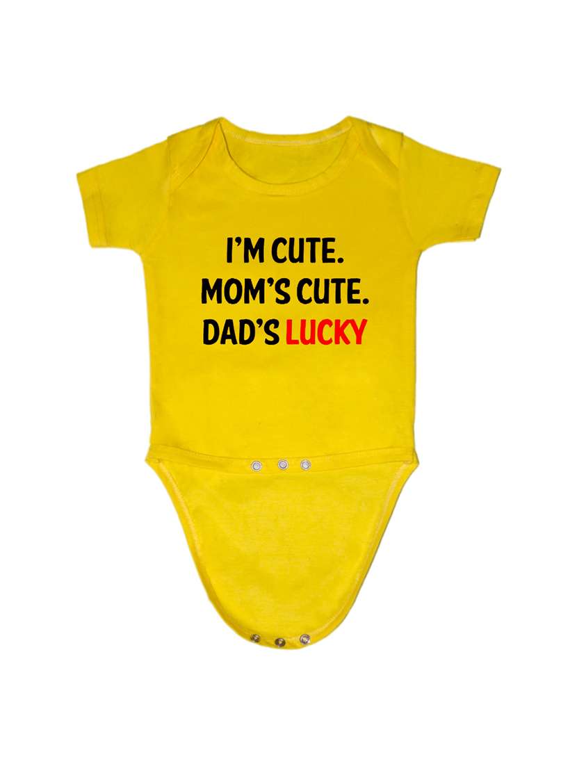 kids typographic short sleeve romper - 21881604 -  Standard Image - 1