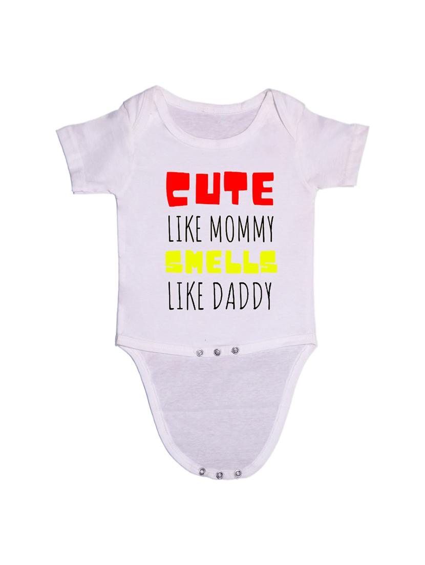 kids typographic short sleeve romper - 21881605 - Standard Image - 1