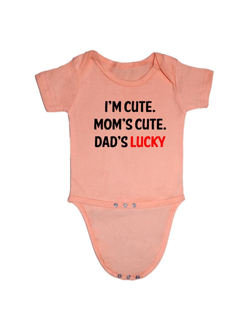 kids typographic short sleeve romper - 21881610 - Standard Image - 1