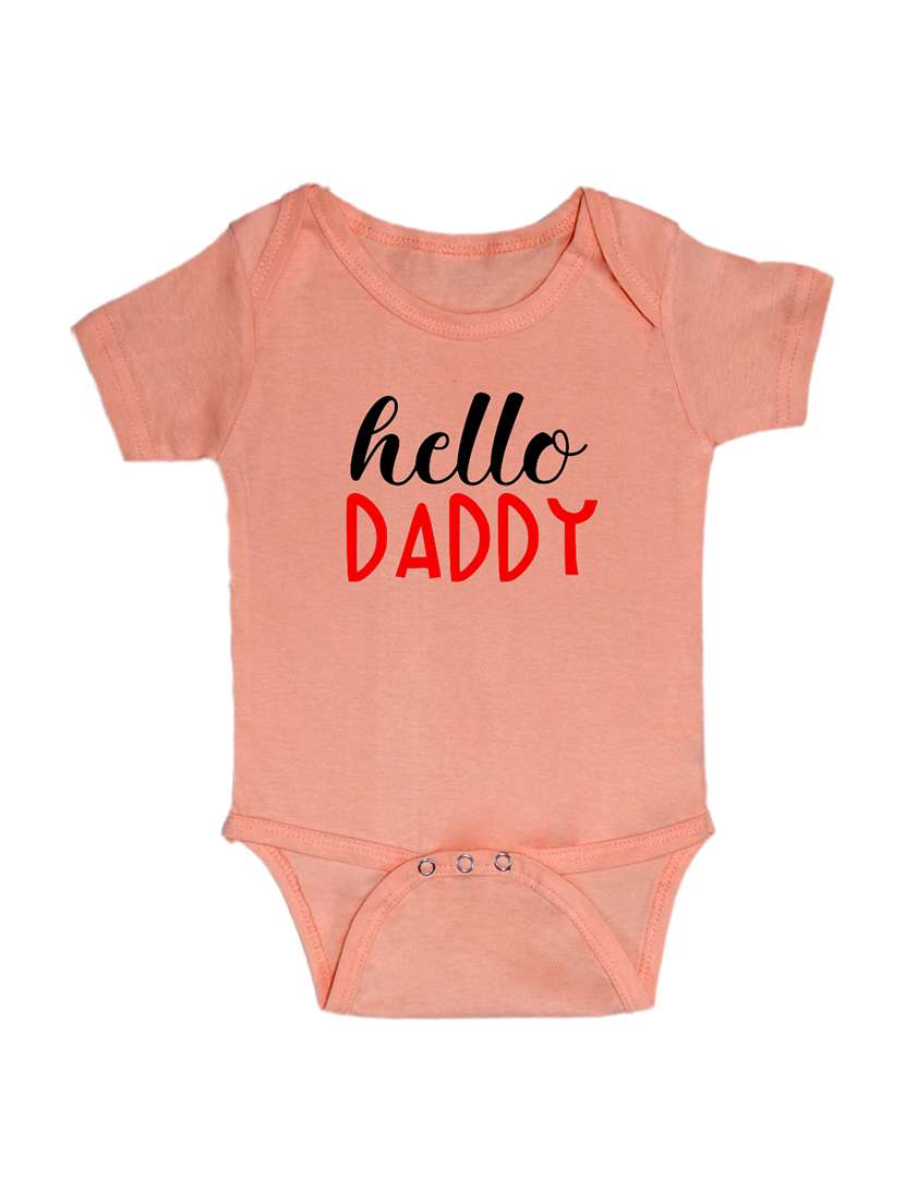 kids typographic short sleeve romper - 21881612 -  Zoom Image - 0
