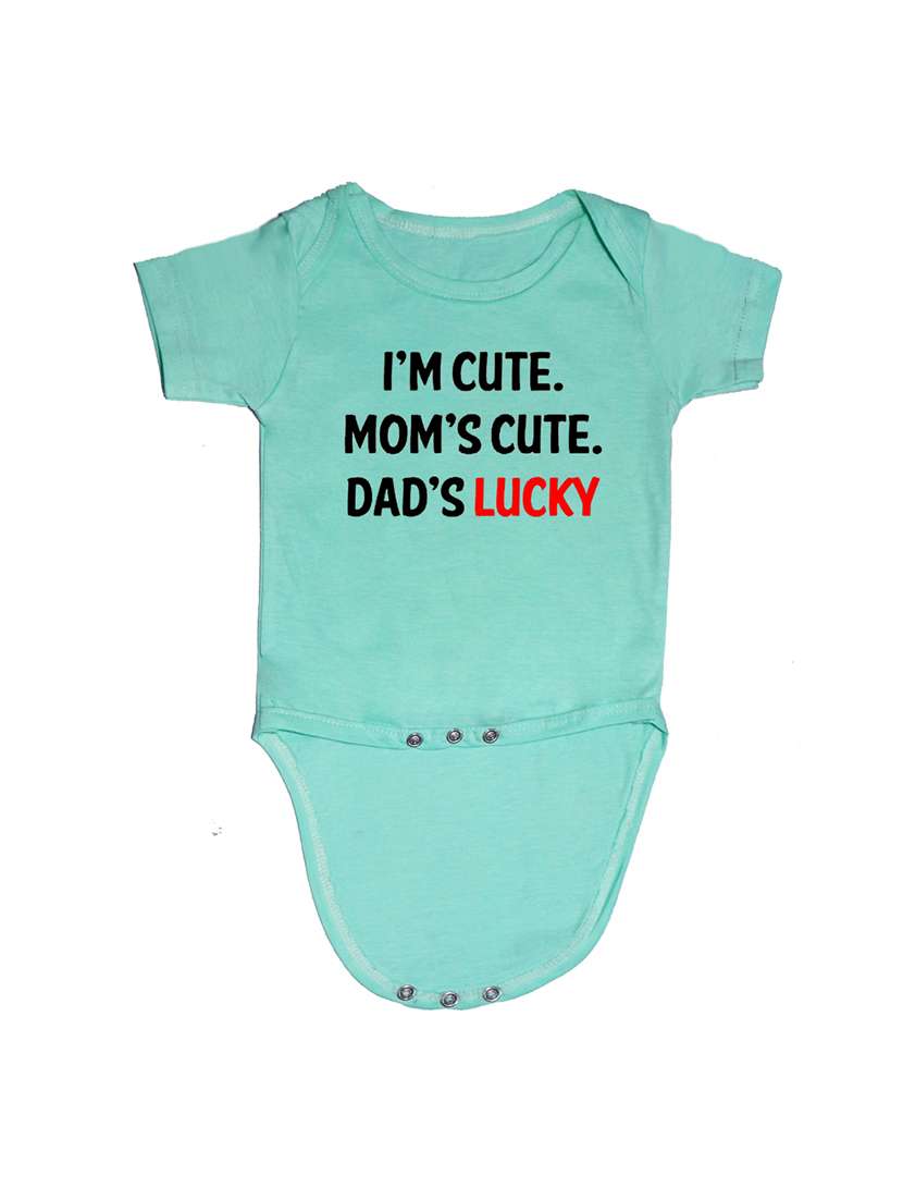kids typographic short sleeve romper - 21881620 -  Standard Image - 1