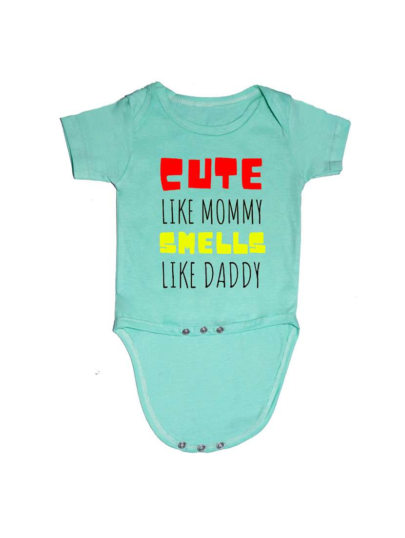 kids typographic short sleeve romper - 21881623 - Standard Image - 1