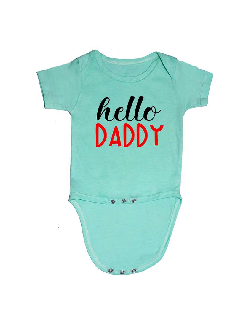 kids typographic short sleeve romper - 21881625 -  Standard Image - 1