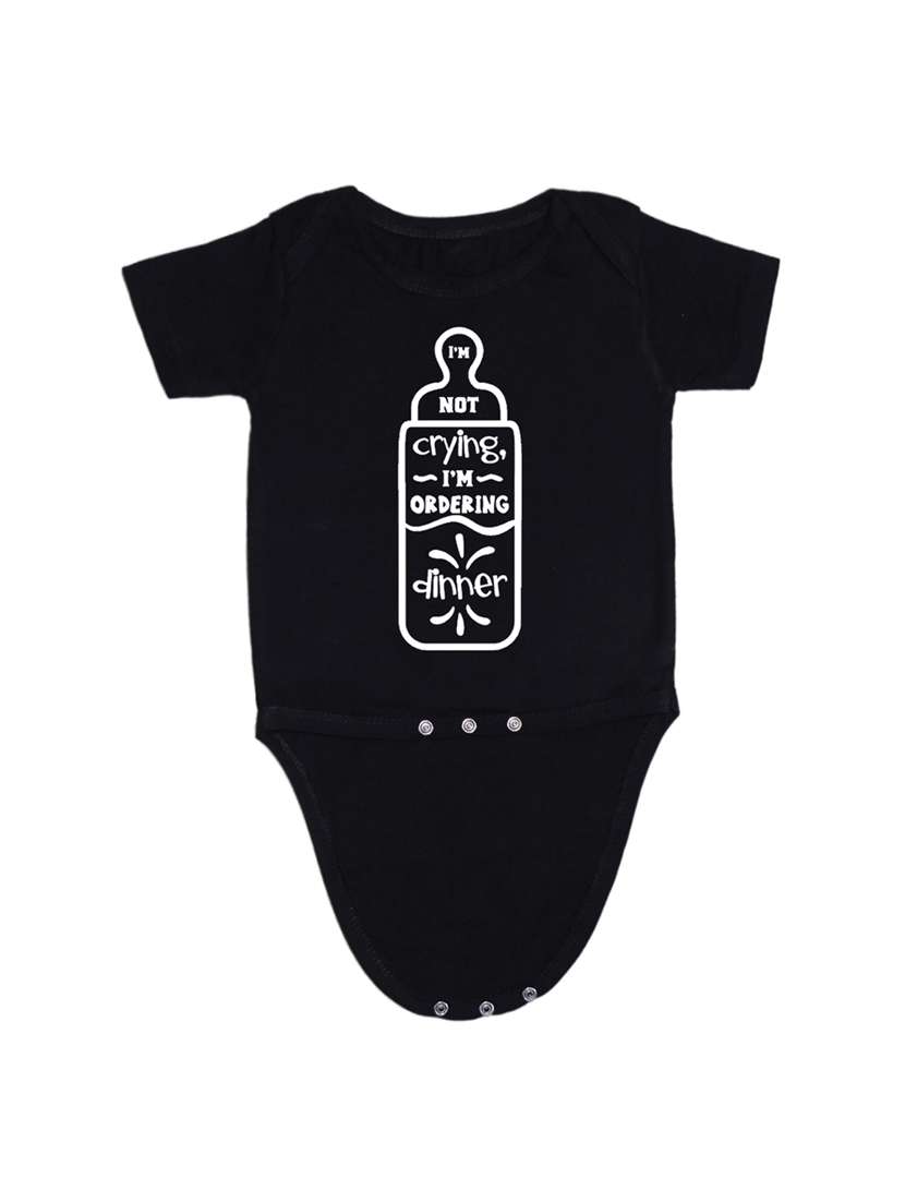 kids typographic short sleeve romper - 21881646 - Standard Image - 1