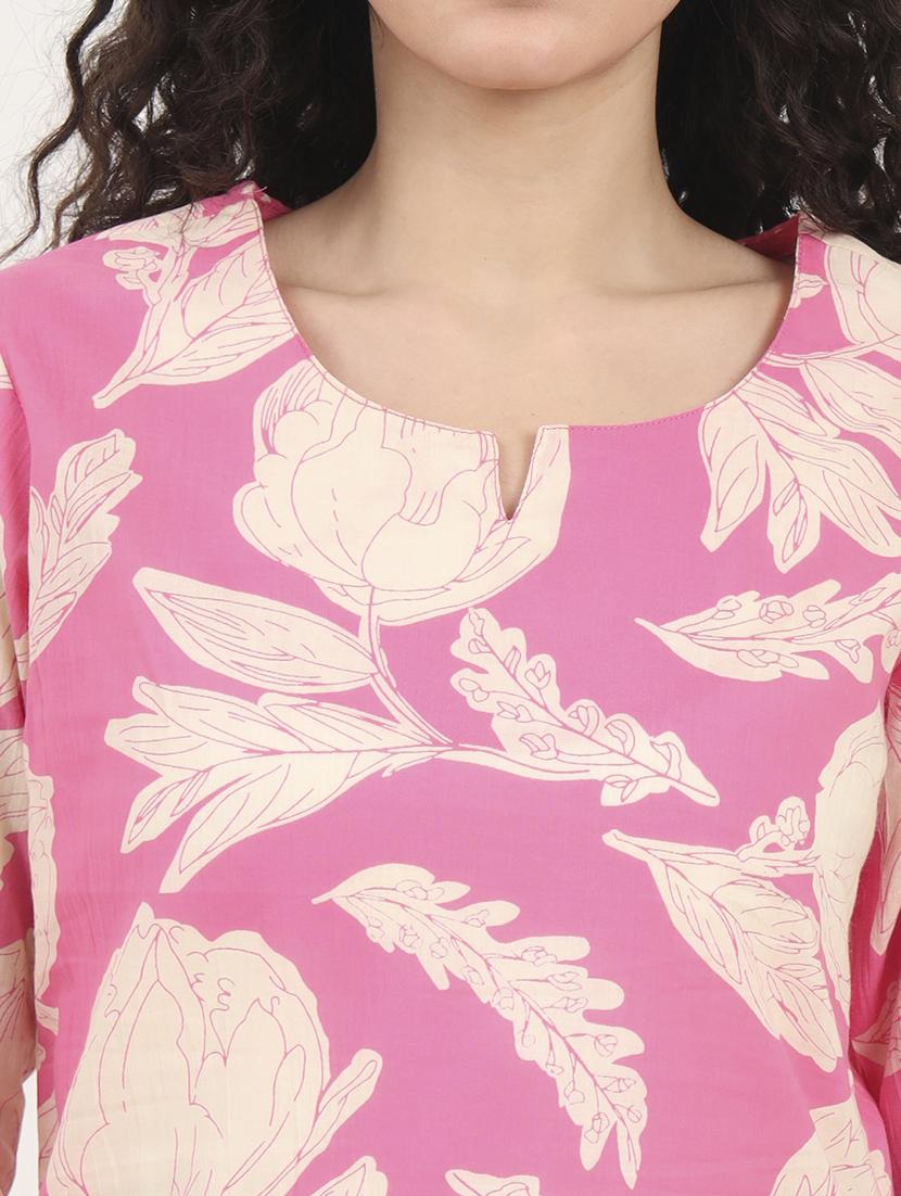women printed nightwear pyjama set - 21881660 - Standard Image - 4