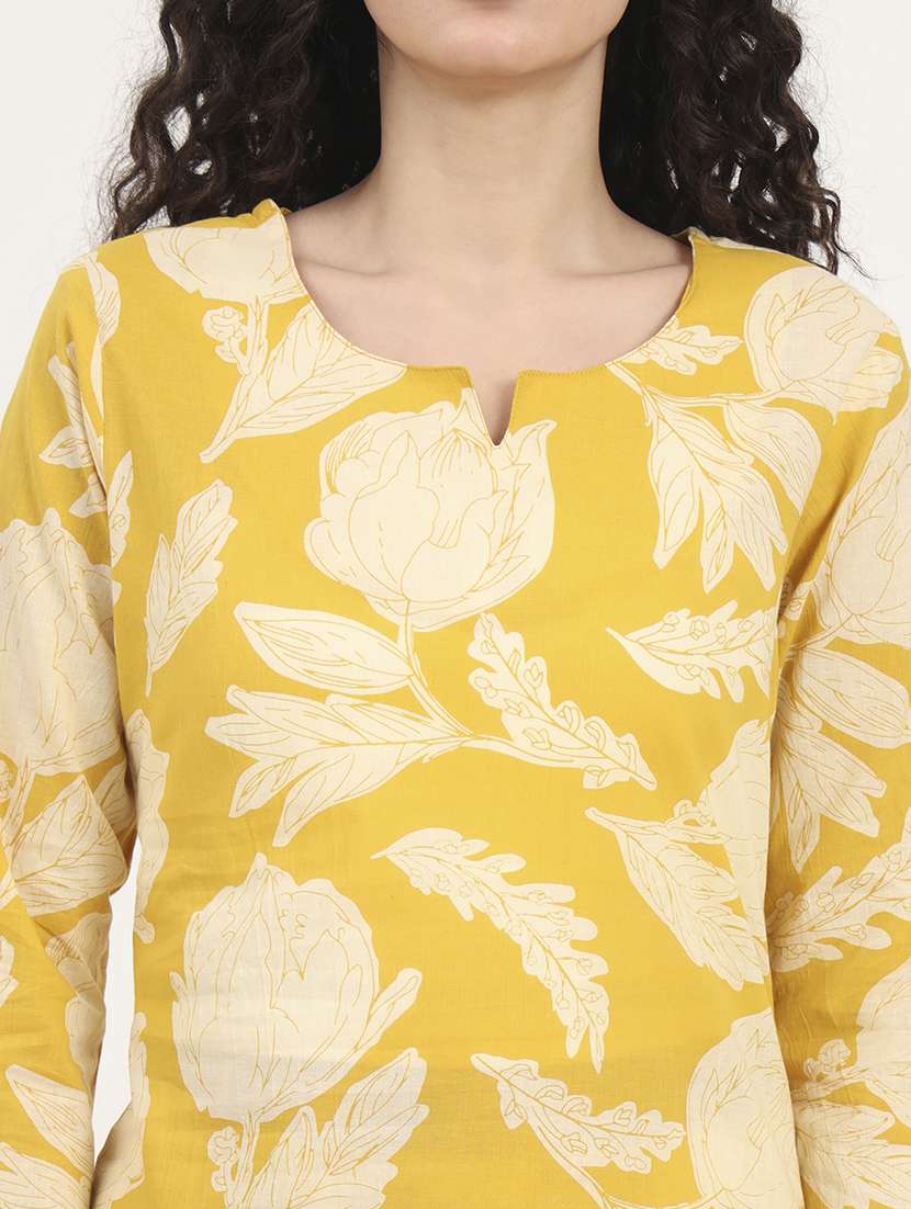 women printed nightwear pyjama set - 21881665 - Standard Image - 4