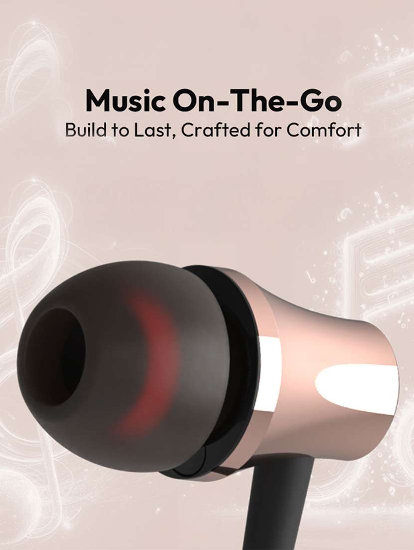 snapup musique b313 bluetooth wireless neckband (metallic black) - 21882701 -  Standard Image - 1