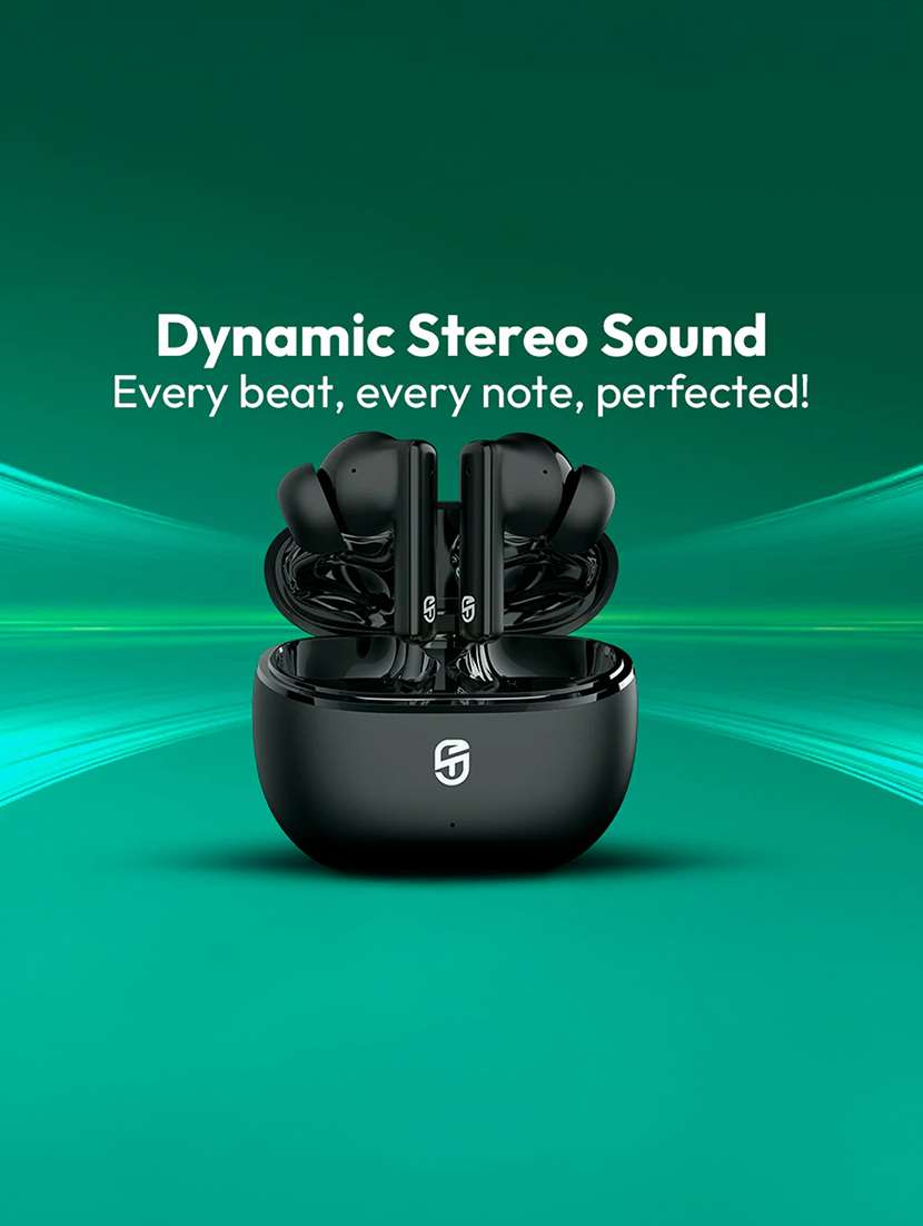 snapup snapods s511 ion true wireless in-ear earbuds (deep black) - 21882711 -  Standard Image - 6