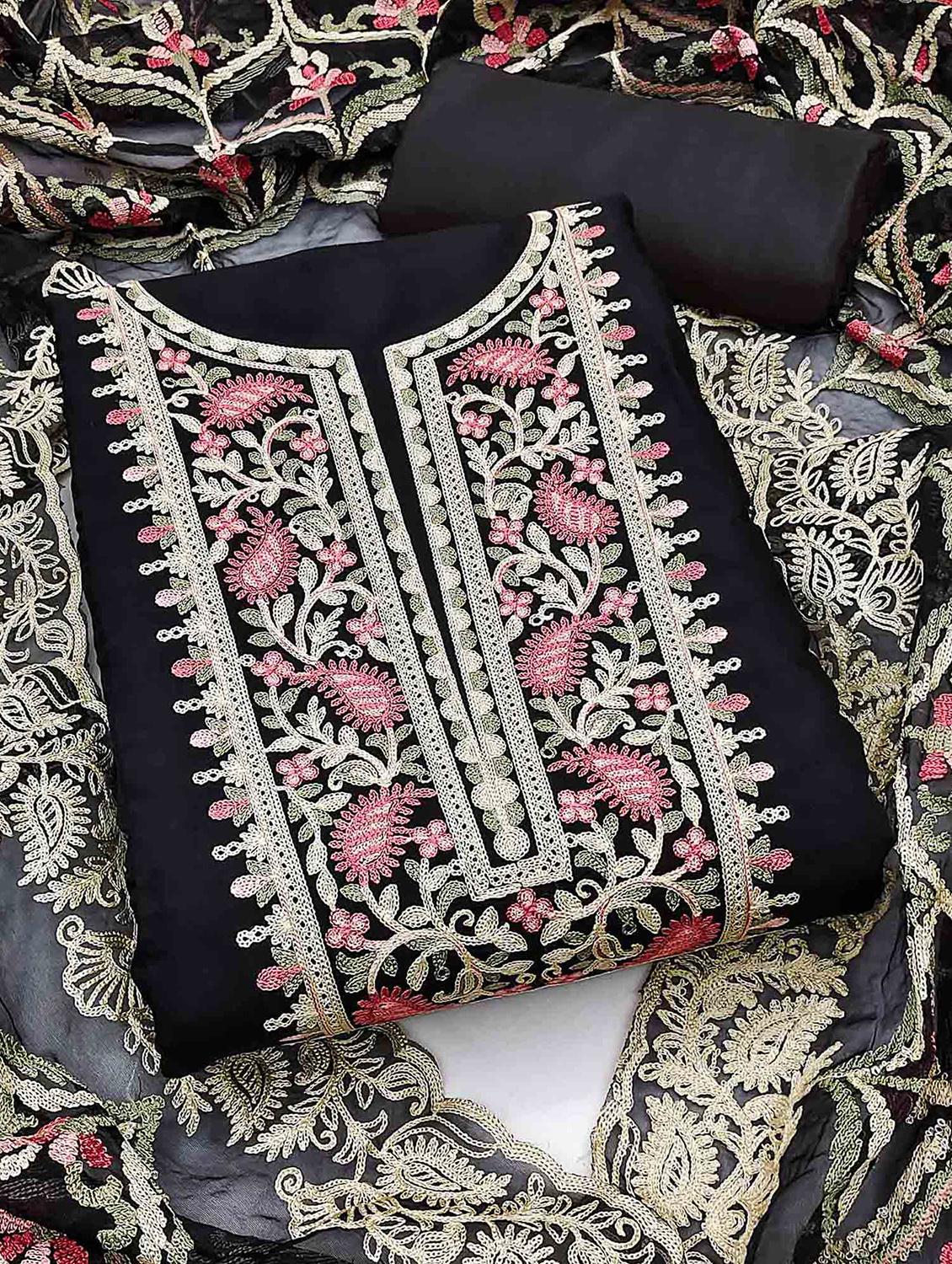 women embroidered unstitched suit set - 21887971 - Zoom Image - 0