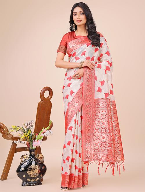 women self design bordered saree with blouse - 21888338 -  Standard Image - 0