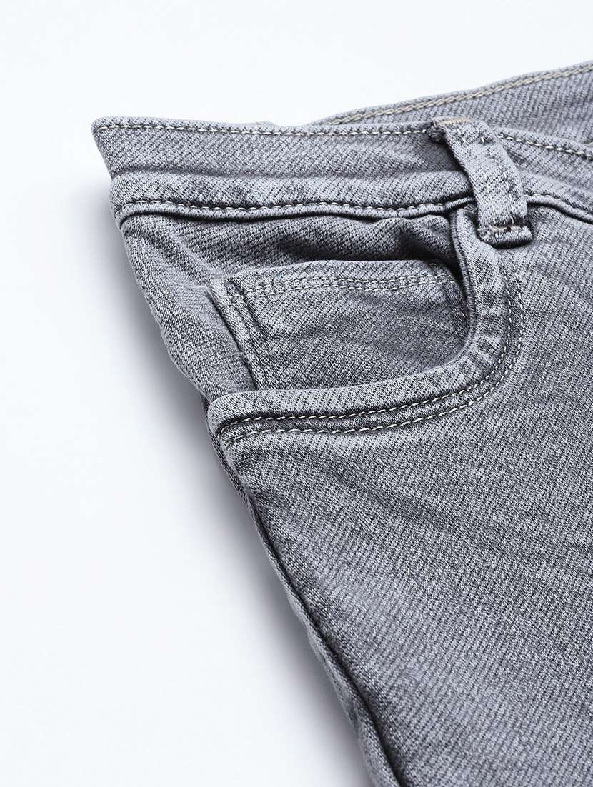 girls solid mid rise bootcut jean - 21901039 -  Standard Image - 4