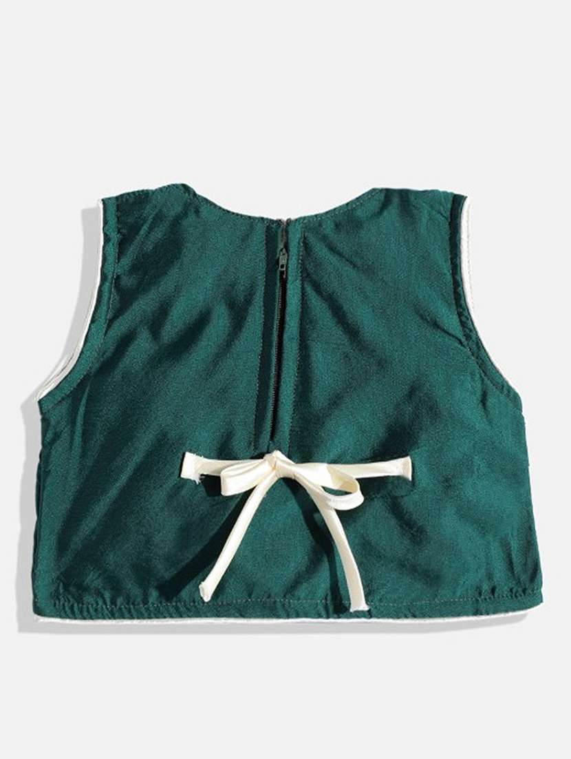 gilrs printed sleeveless lehenga choli set - 21901108 -  Standard Image - 1