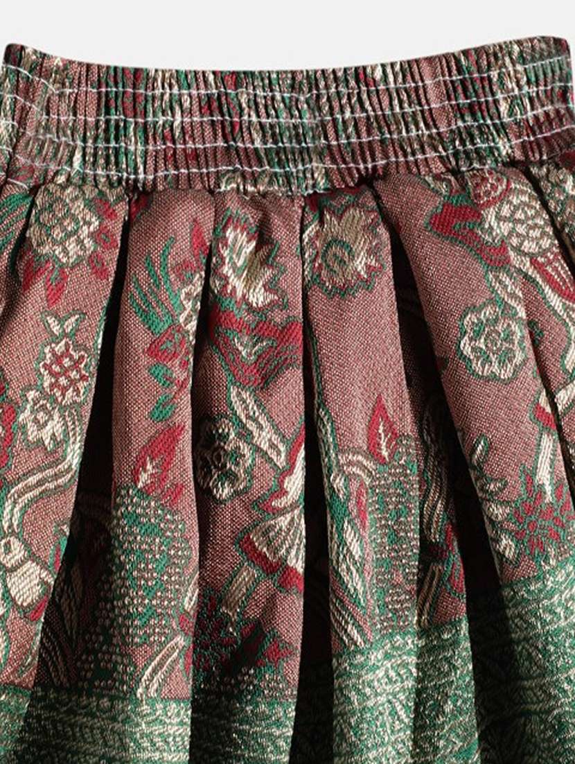 gilrs printed sleeveless lehenga choli set - 21901108 -  Standard Image - 4