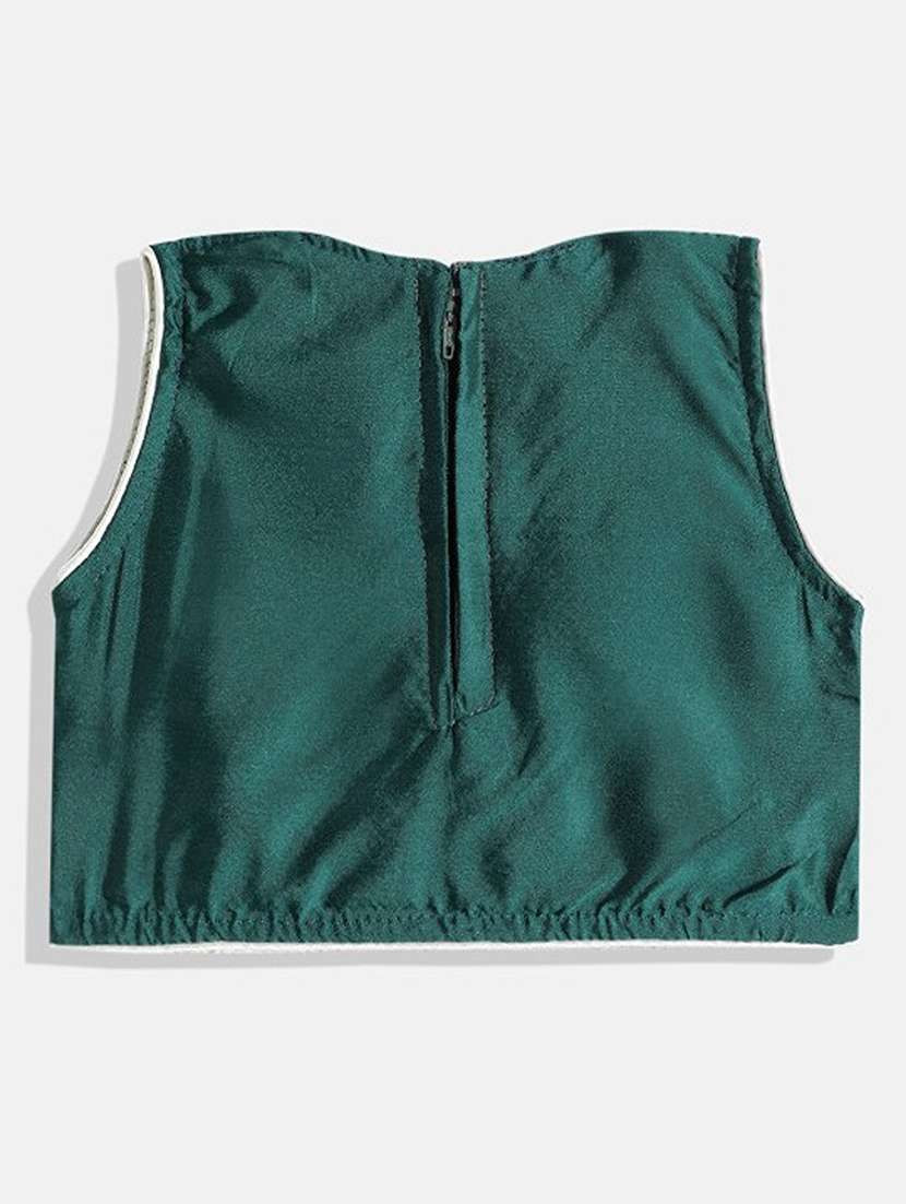 gilrs printed sleeveless lehenga choli set - 21901112 -  Standard Image - 1