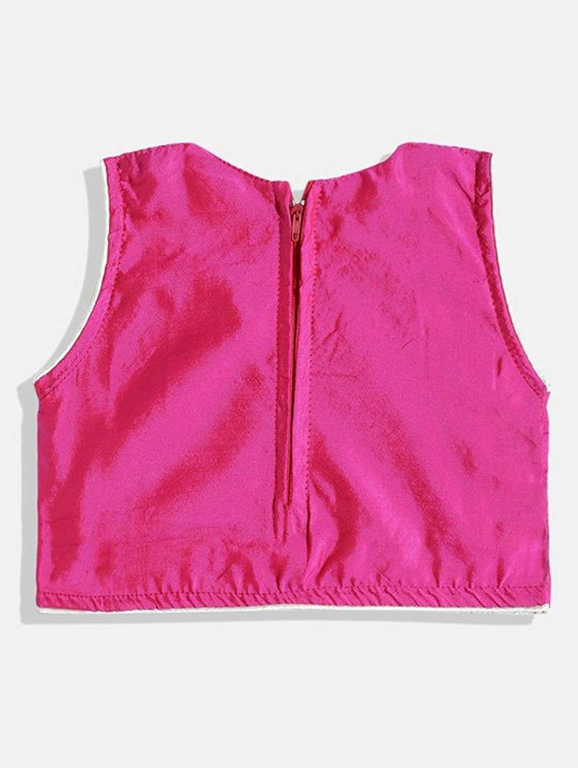 gilrs printed sleeveless lehenga choli set - 21901114 -  Standard Image - 1