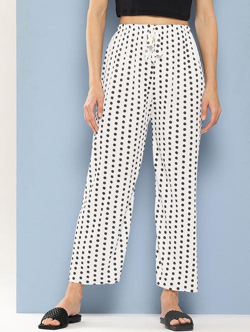 women printed mid rise ankle length straight palazzo - 21901189 -  Standard Image - 0