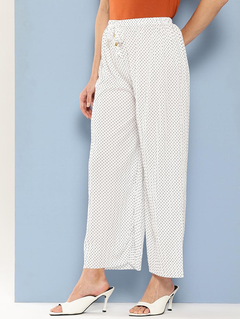 women printed mid rise ankle length straight palazzo - 21901226 -  Standard Image - 1