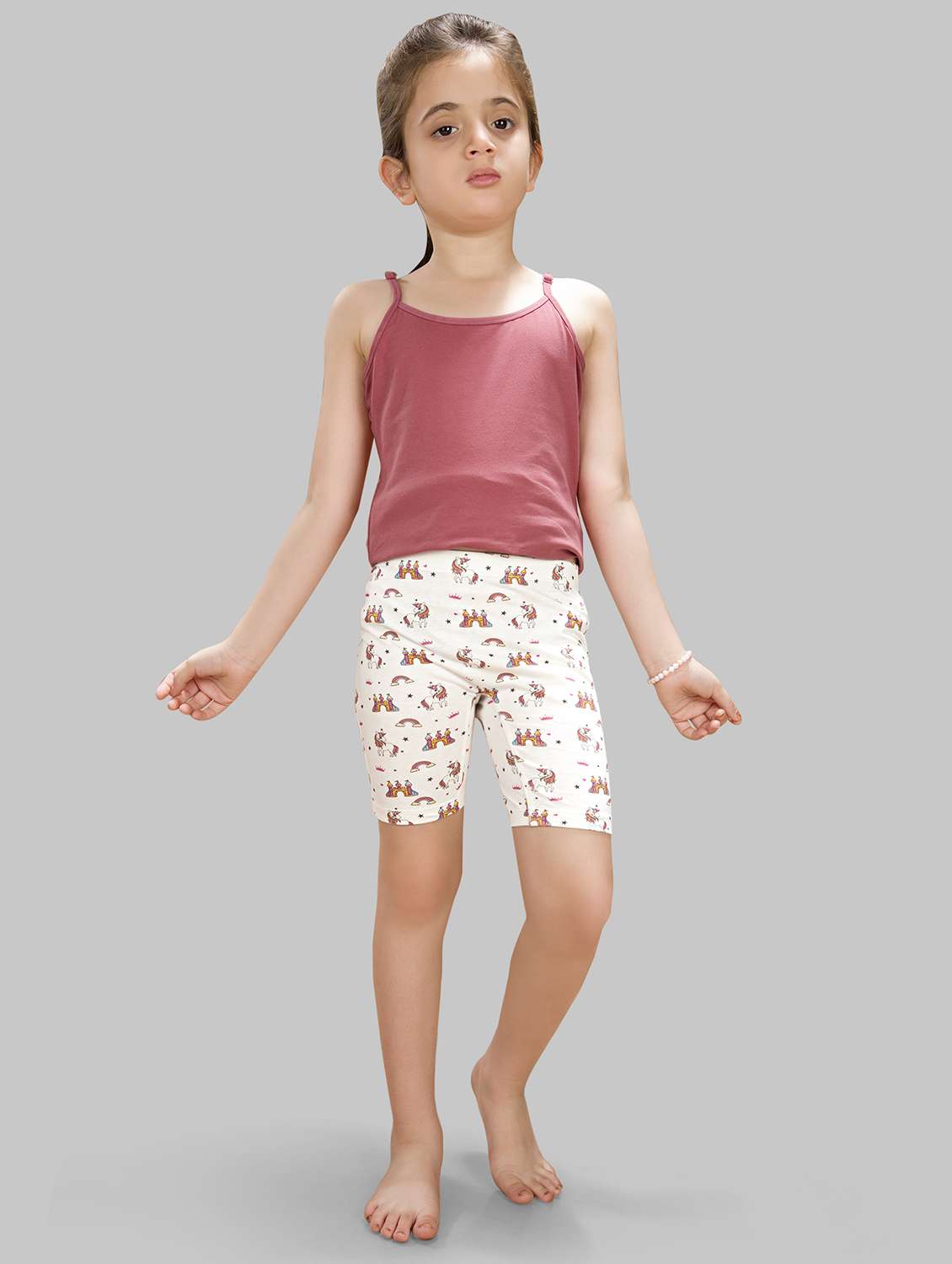 girls pack of 3 printed shorts - 21901323 -  Standard Image - 1