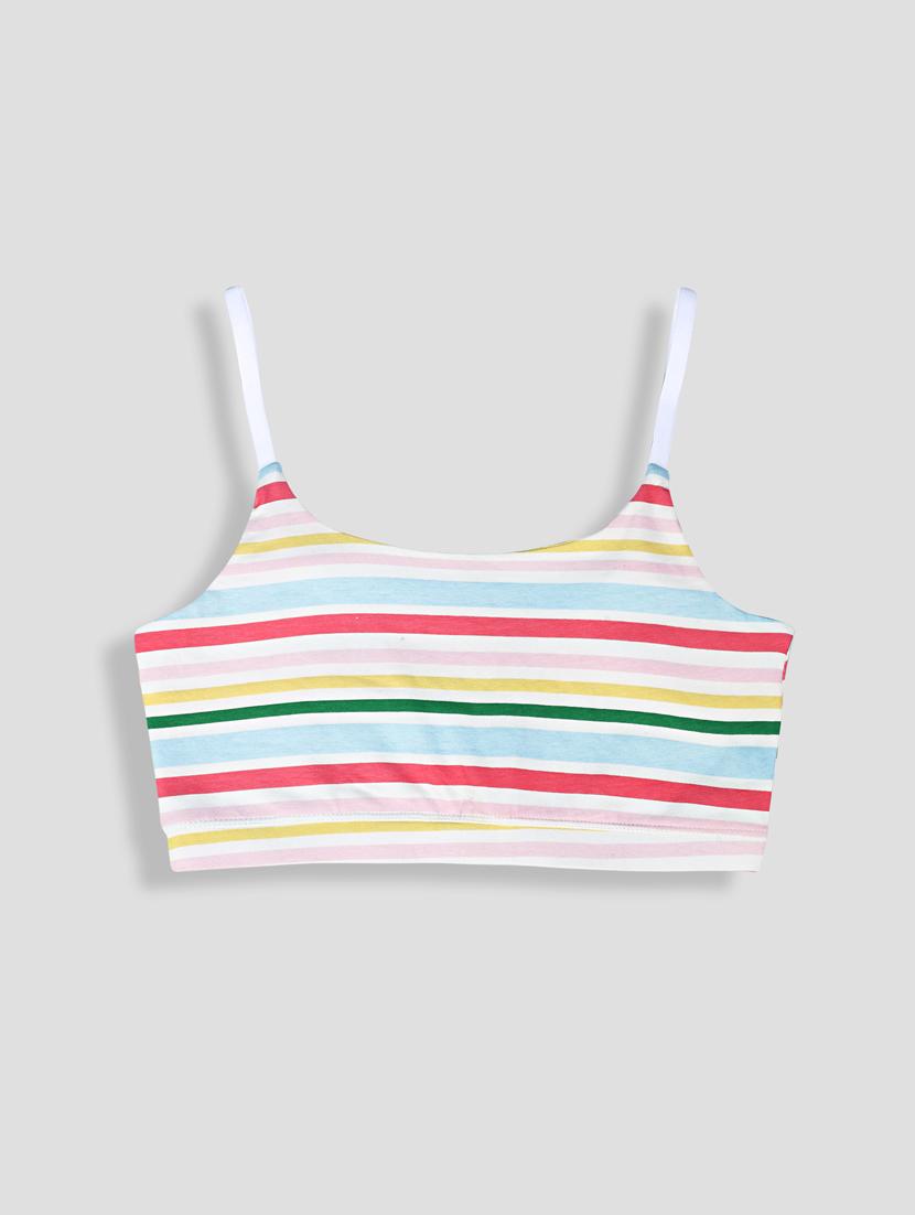 girls pack of 2 printed bra - 21901341 - Standard Image - 1