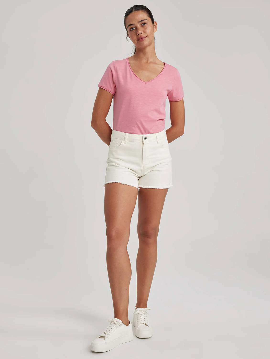 pink viscose regular tshirt - 21903091 -  Standard Image - 4