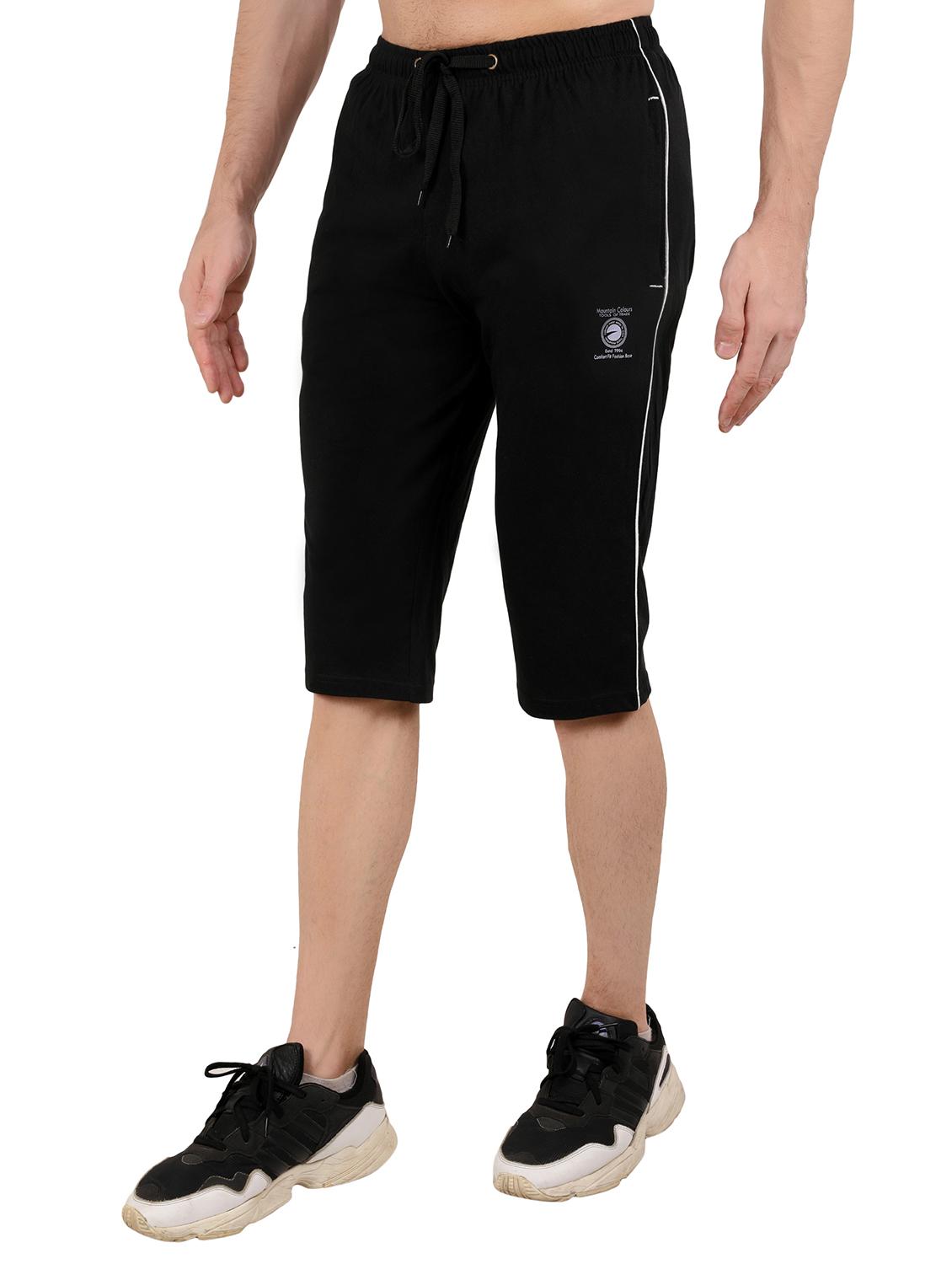 men solid mid rise regular fit sport shorts - 21903991 - Standard Image - 1
