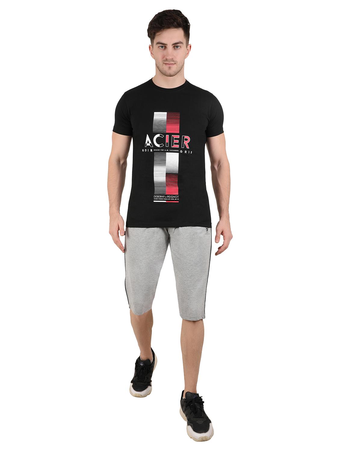 men solid mid rise regular fit sport shorts - 21903992 - Standard Image - 4
