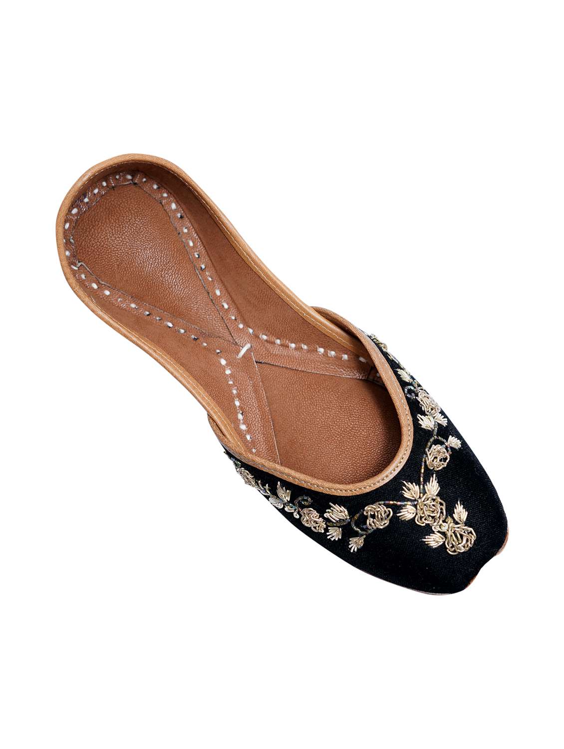women handmade embroidered punjabi jutti - 21904327 -  Standard Image - 1