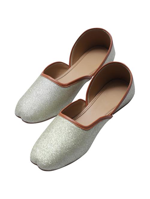 women handmade textured fabric jutti - 21904406 - Standard Image - 0