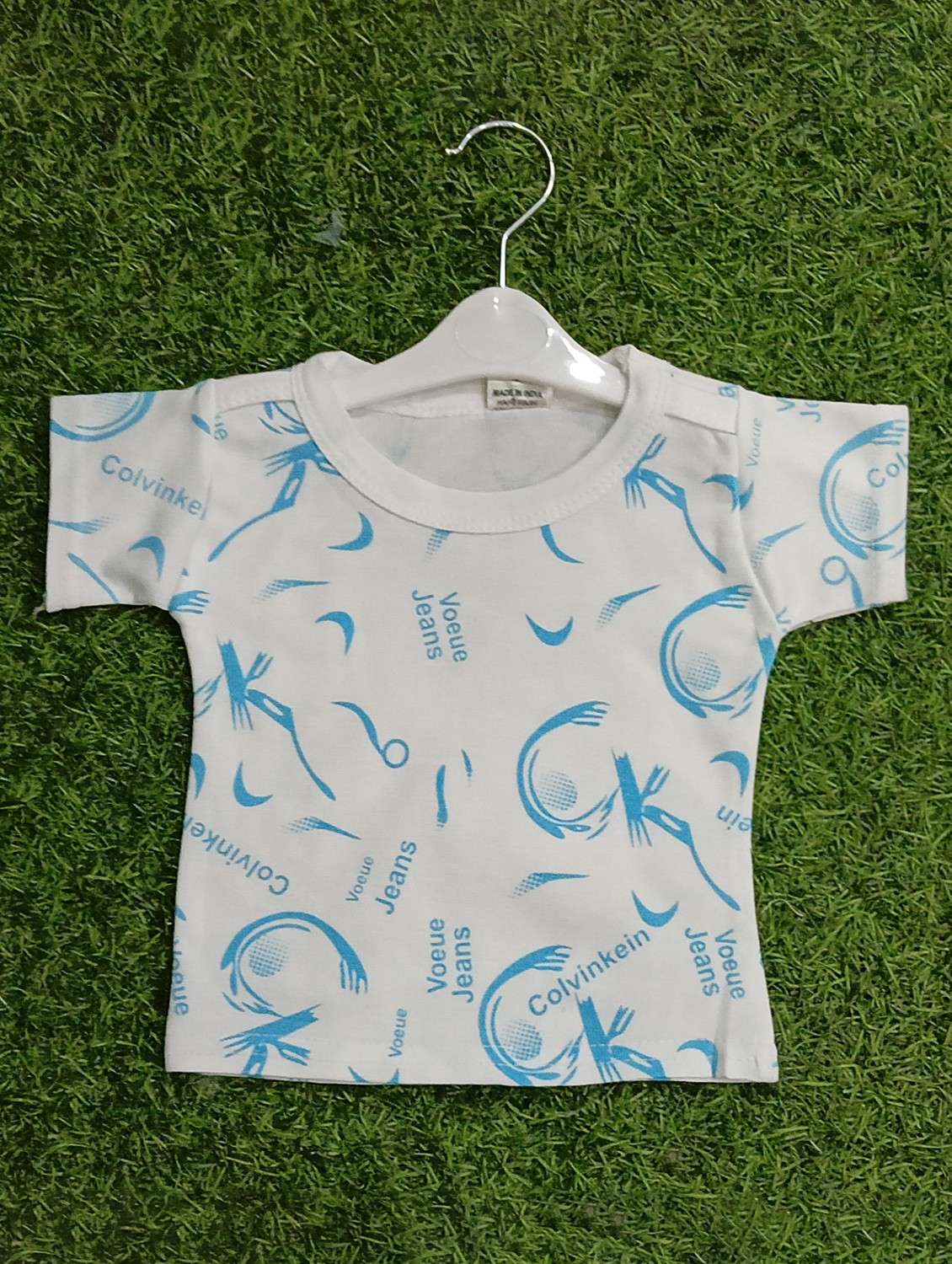 kids printed t-shirt & dungree set - 21904410 -  Standard Image - 4