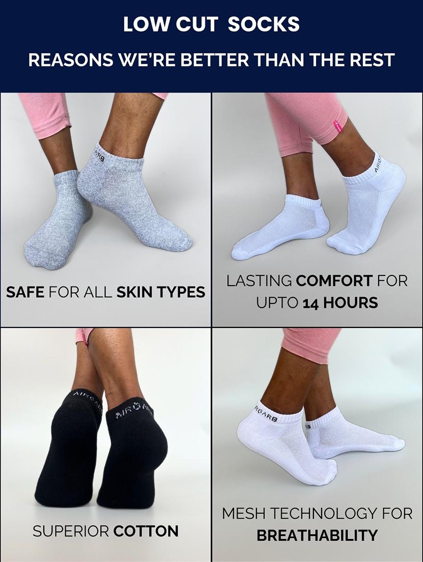 men pack of 3 ankle length sock - 21904487 - Standard Image - 1
