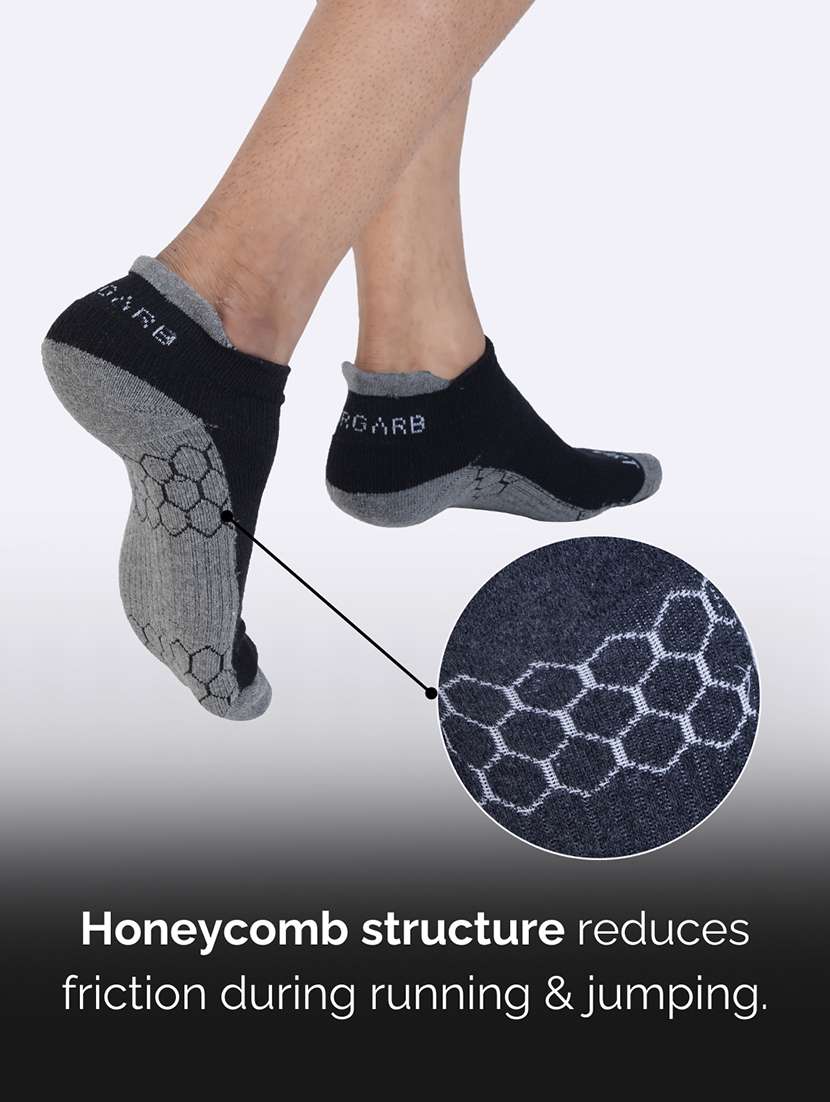 unisex pack of 5 ankle length sock - 21904534 -  Standard Image - 1